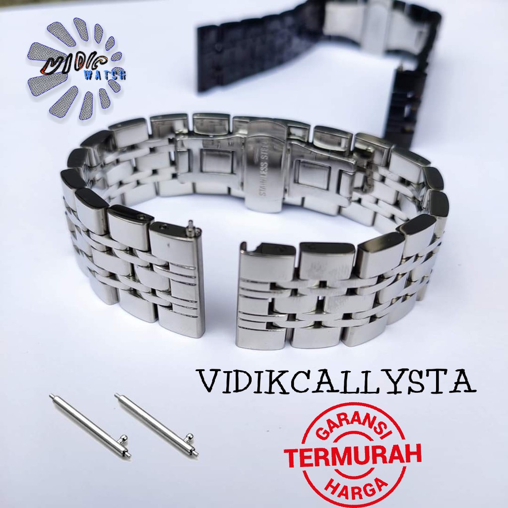 20mm 22mm New Strap Bracelet Universal for Watch Strap Jam Tangan Stainless steel