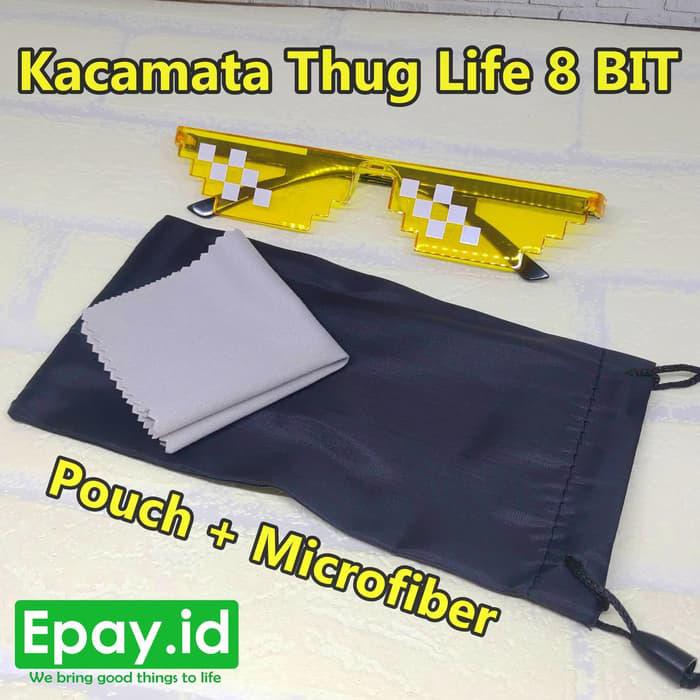 Jual Kacamata Thug Life Pixel Sunglases Deal with It Hype Meme ...