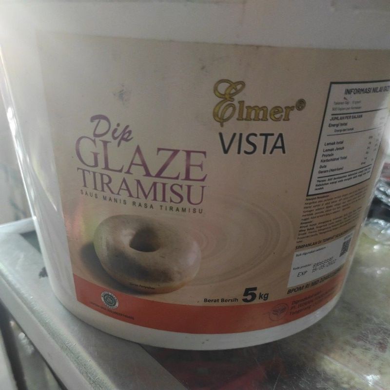 

Elmer Glaze Starwberry / Tiramisu/ Taro kemasan Repak 250 g