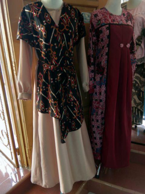 Gamis Batik Couple • Kemeja Batik Pria Premium High Quality • Batik Couple • Gamis