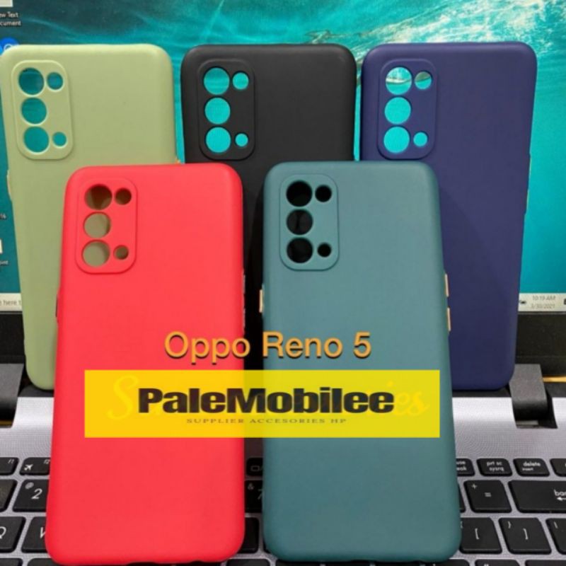 Oppo Reno 5 Case Candy Macaron Protector Camera Silicon Casing Oppo Reno 5