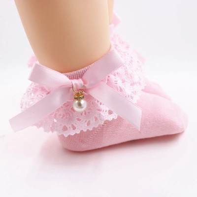 baby girl socks with bows