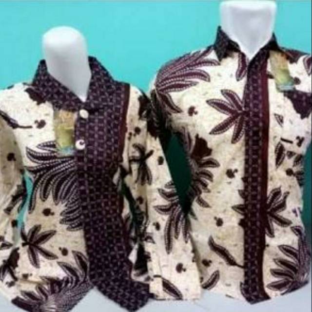 Suplier Couple Batik Padi Cream Seragam Batik Jumbo M L Xl Xxl Jumbo LRW1ZnTRrlyyK