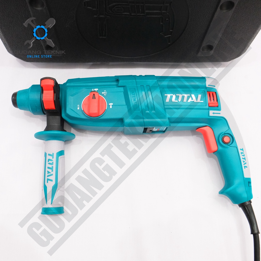 Rotary Hammer 26mm TOTAL TH308268 / Mesin Bor Bobok Beton SDS Plus TH 308268 TOTAL