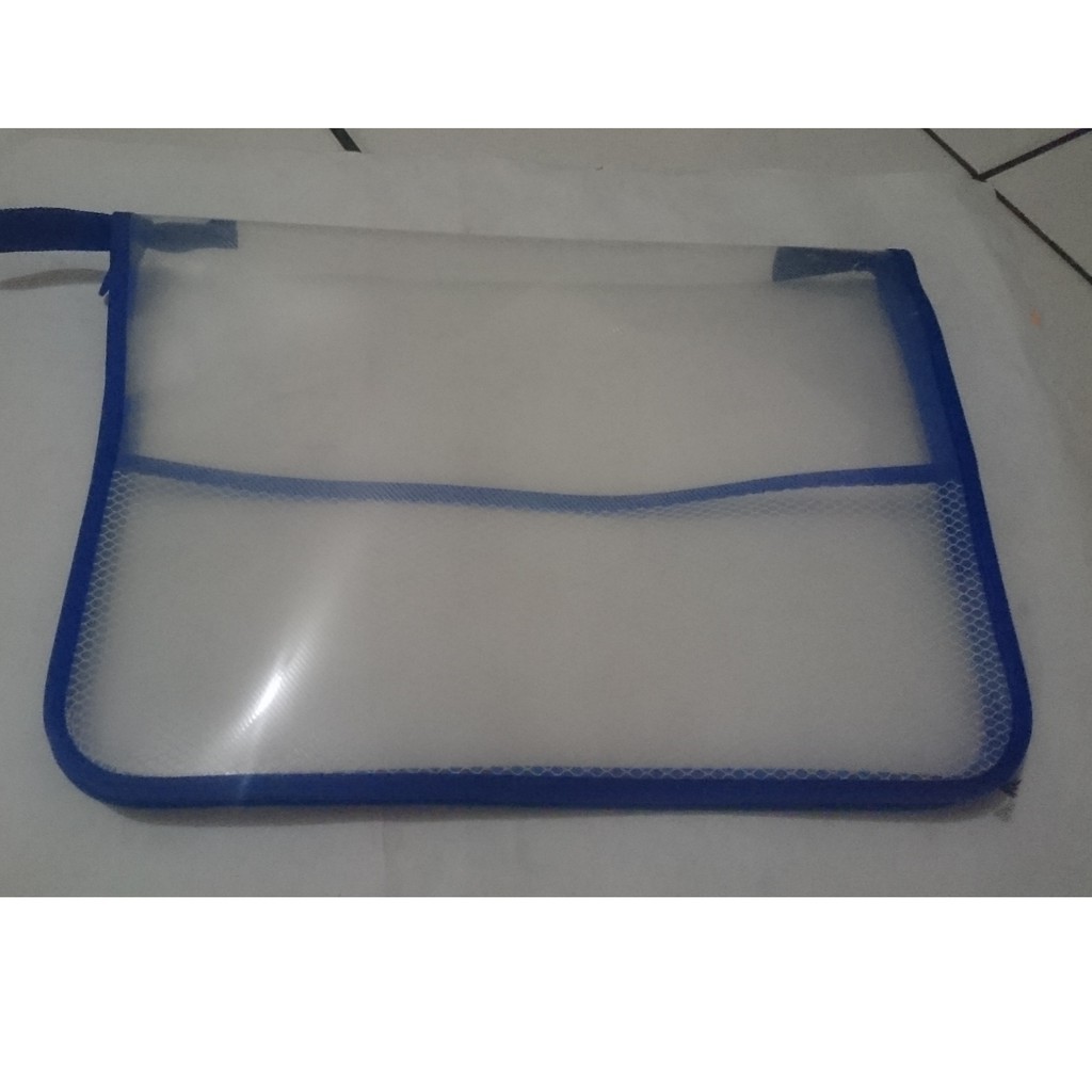 

Map Zipper Plastik Resleting Folio