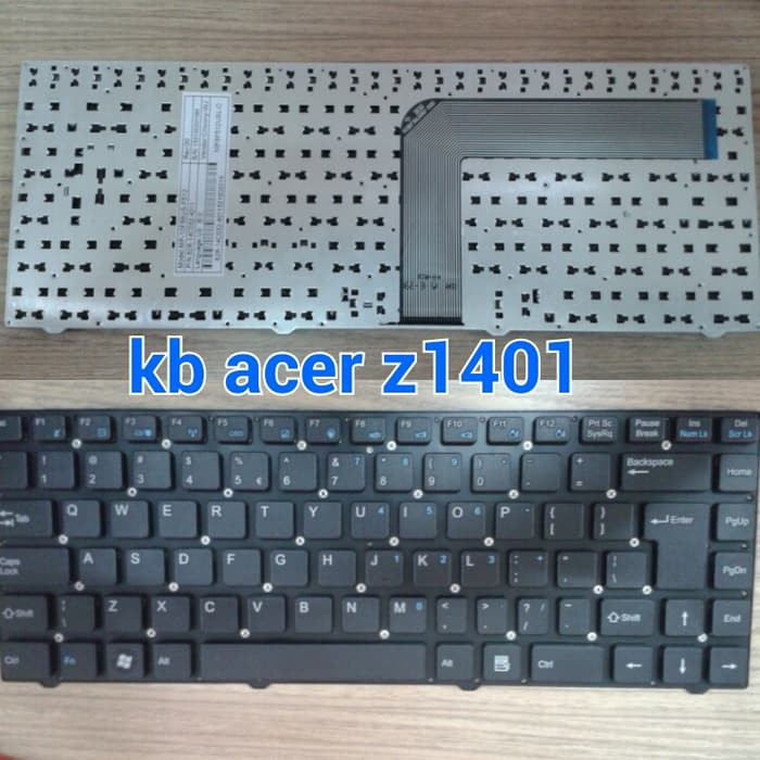 Keyboard Laptop,  Cocok Untuk Keyboard Acer Z1401, Aspire Z1401, Axioo RNE