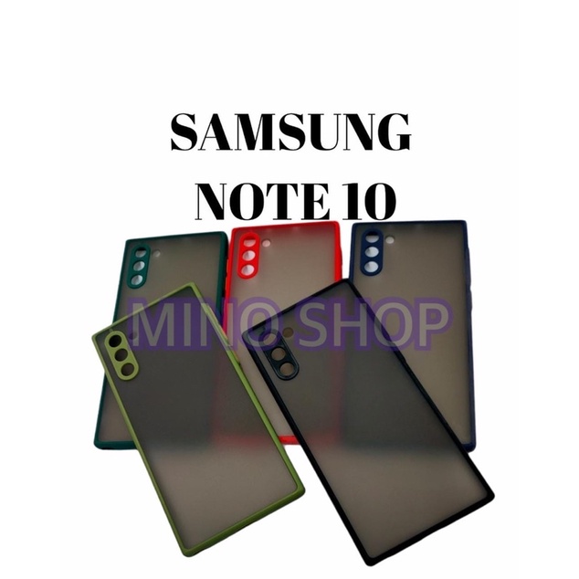 SOFTCASE SAMSUNG NOTE 10 - HARDCASE DOVE MYCHOICE PLUS PELINDUNG KAMERA - AERO CASE