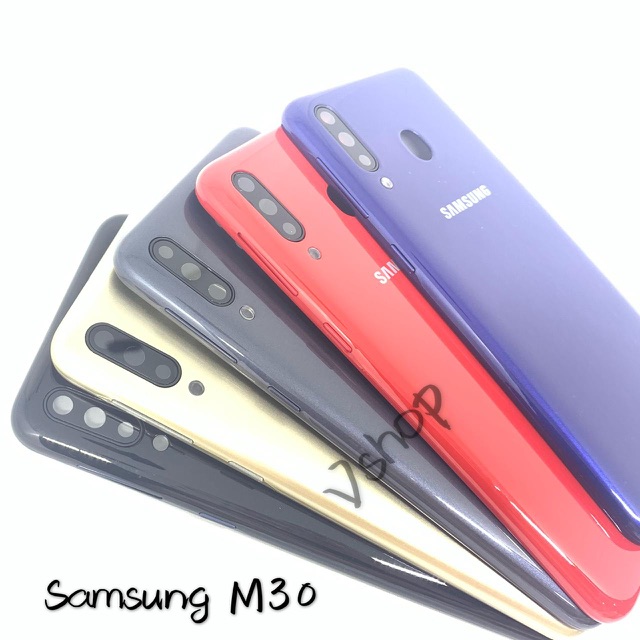 BACKDOOR - BACK CASING - HOUSING SAMSUNG M30 - M305 TUTUPAN BATERAI