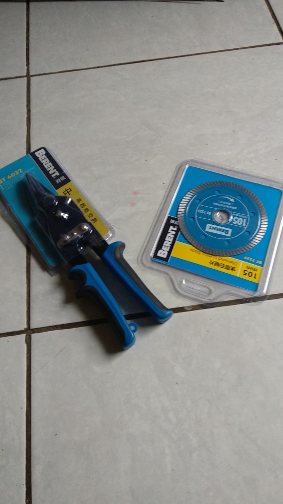 Berent Gunting Seng Hollow 10 Inch High Grade Aviation Snips Bt6032