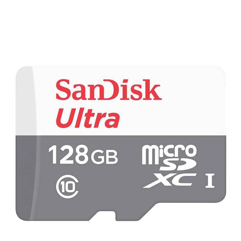 Memory Card SanDisk 128GB Ultra MicroSDXC Speed Up To 100MB/s Class 10