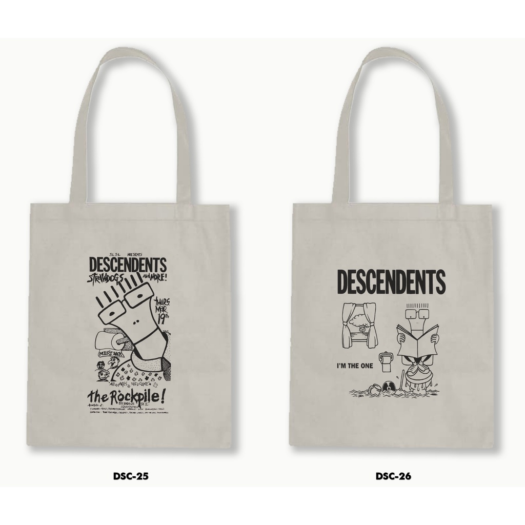 TOTE BAG BLACU - DESCENDENTS 02