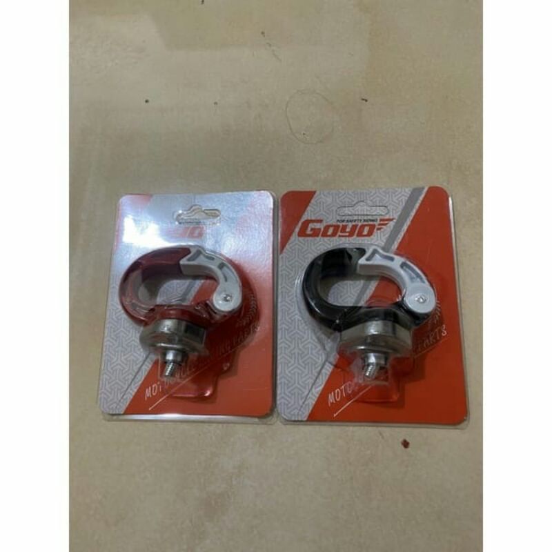 Gantungan barang Matic model Q contelan motor hook besi motor Nmax Beat