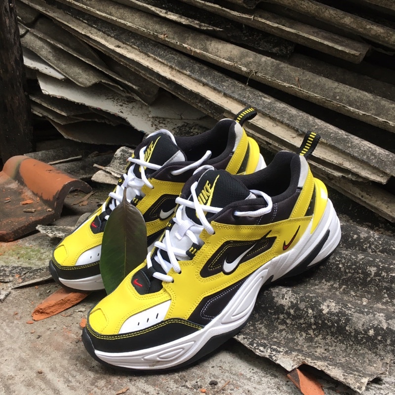 Nike m2k tekno yellow black white