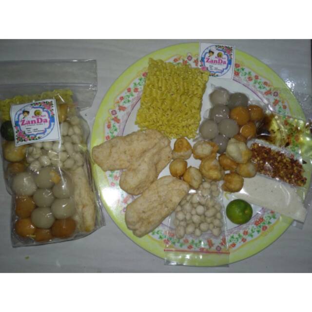 

Baso aci pedas + Mie