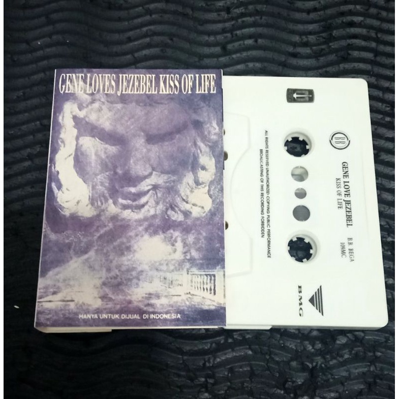 Kaset Pita Gene Loves Jezebel - Kiss of Life - Alternative rock - REM the verve