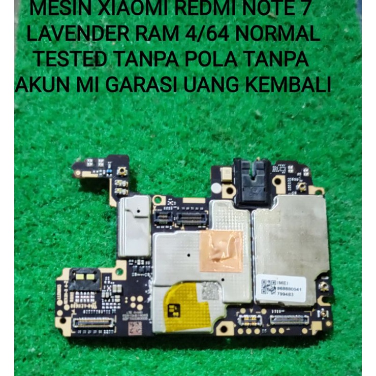 Jual MESIN REDMI NOTE 7 NORMAL RAM 4/64 ORIGINAL | Shopee Indonesia