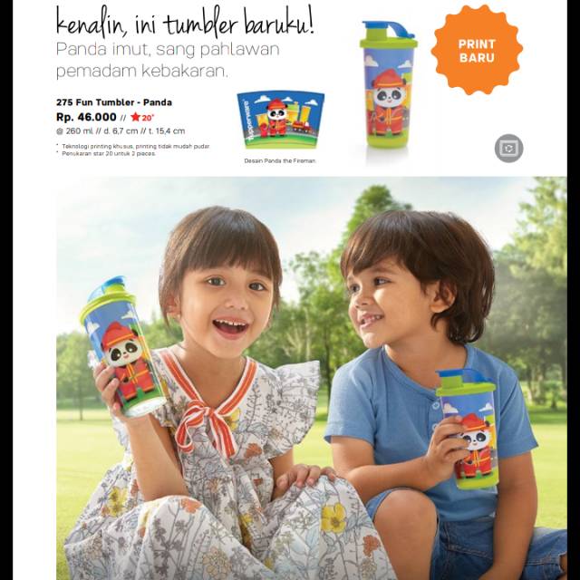 Botol Minum/Fun Tumbler- panda