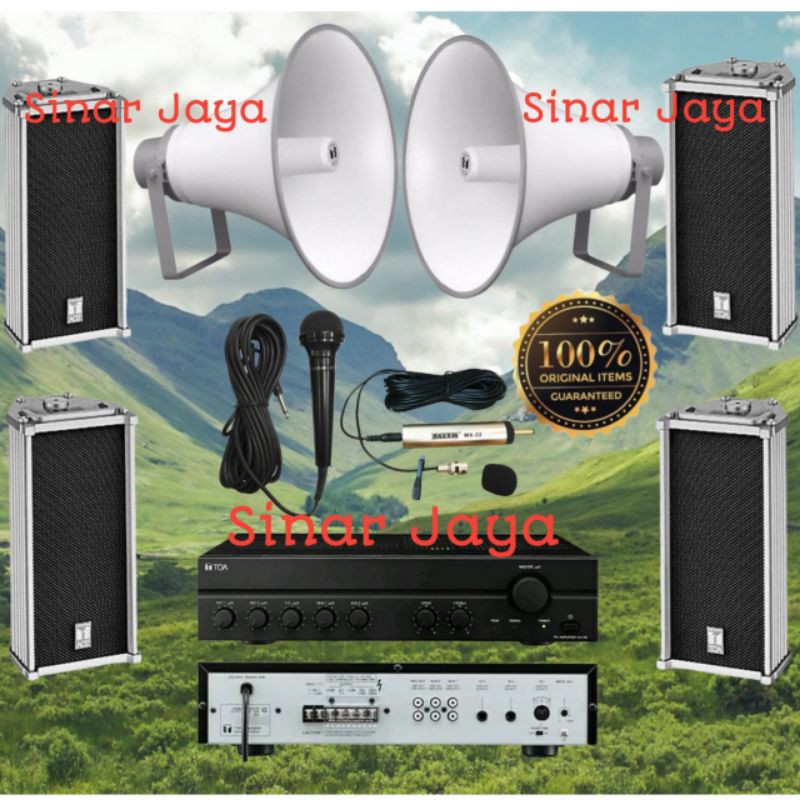Paket Sound system TOA Masjid / Mushola