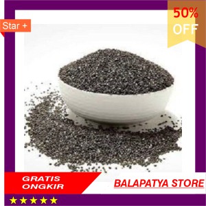 

CUMA HARI INI SAJA!!! 50 Off Chia Seed Grade A 500 Gram Black Chia Seed Mexico 500Gr