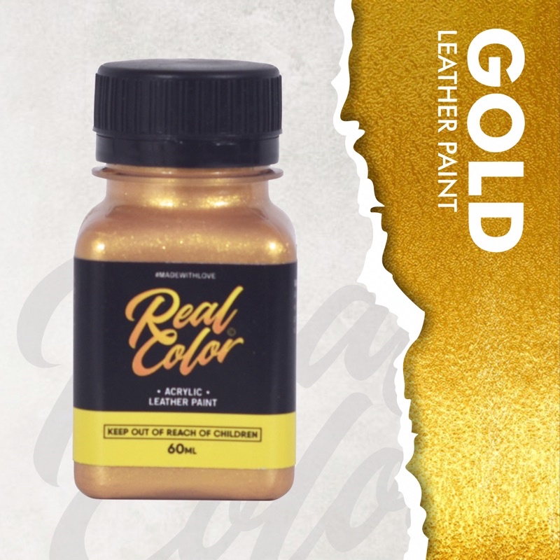 

cat kulit realcolor "Gold
