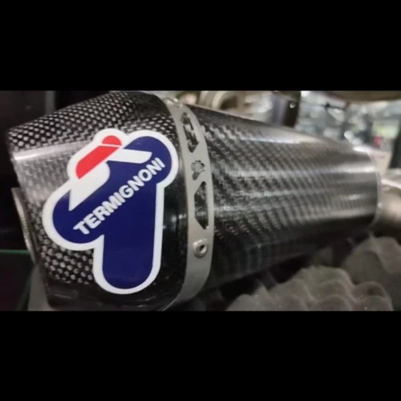 Knalpot Termignoni Fullsystem Carbon Yamaha MT09 MT-09 Original