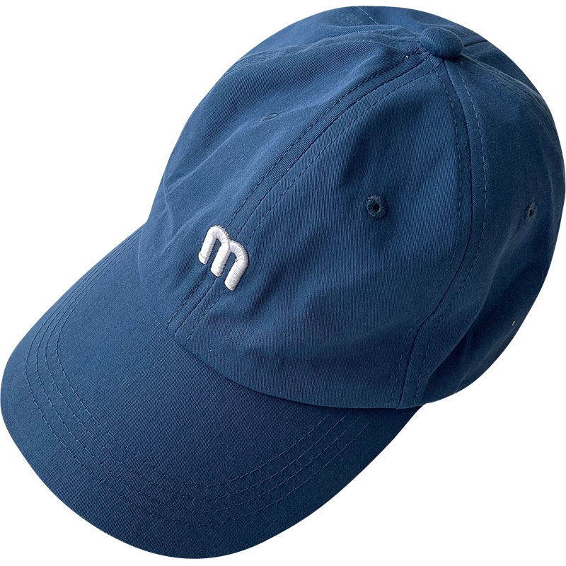 Topi Baseball Pelindung Matahari Motif Tulisan M Gaya Korea