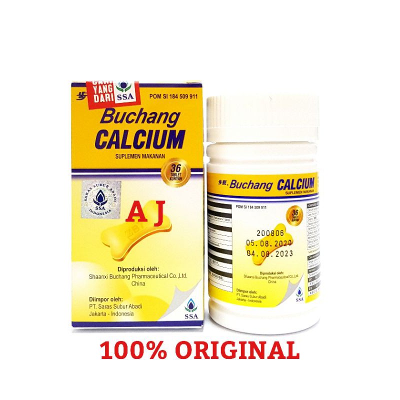 Buchang Calcium - Obat Vitamin Penguat Tulang