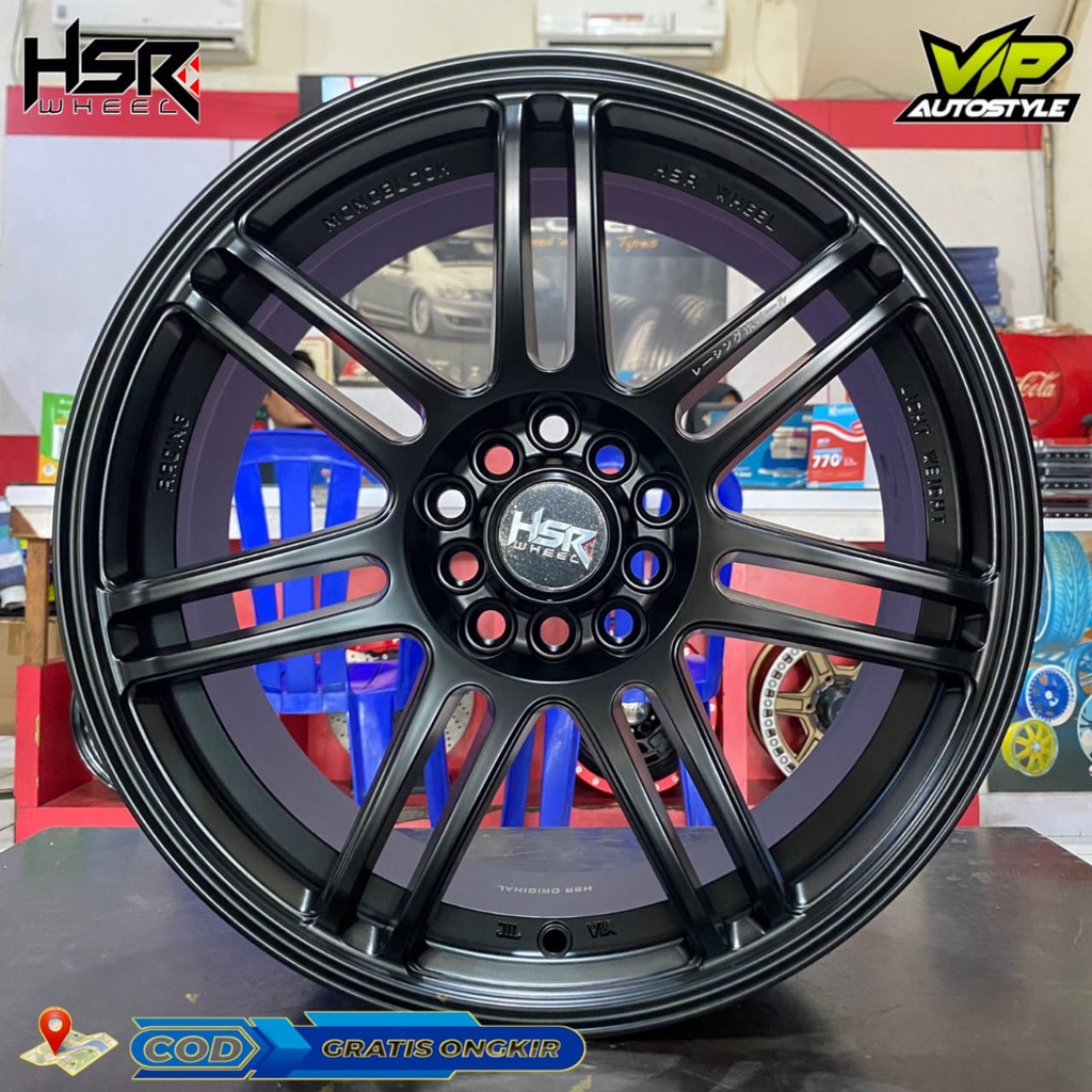 Velg Mobil SIenta Altis Xpander HRV CRH Pelek HSR BOON Ring 17 Lobang 5 Mirip Pelek Enkei RPF1 Toko 