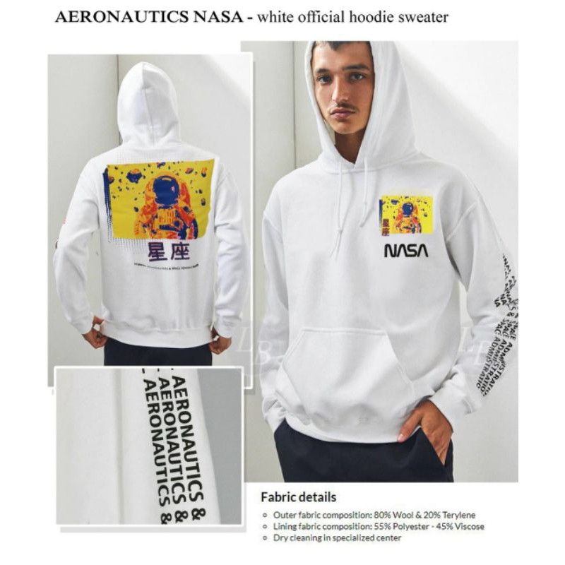 NASA Hoodie By Hyperspace Sweater NASA