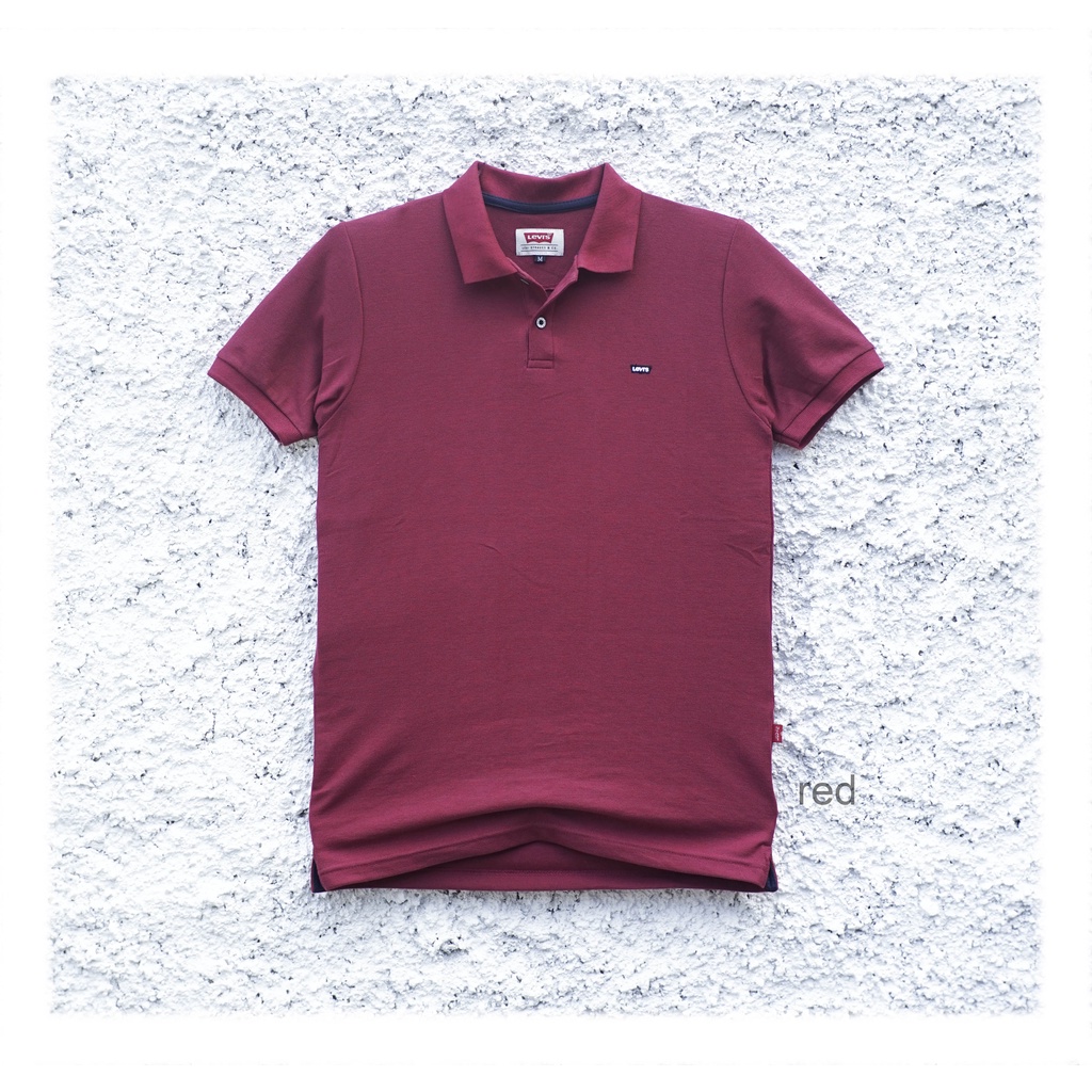 Kaos Pique Polo Levi's - Red