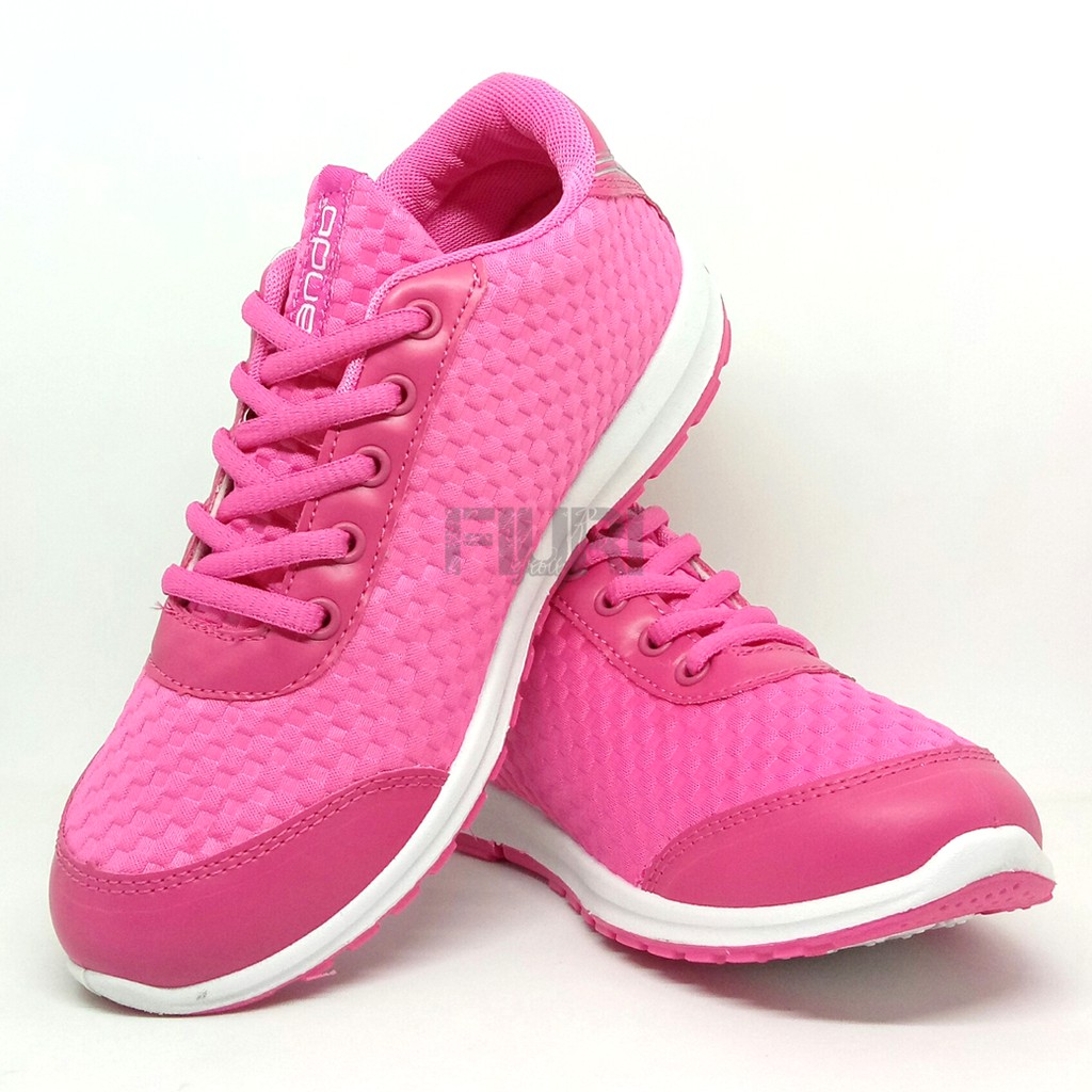 FIURI - ANDO ORIGINAL - ZENA 36-41 PINK - SEPATU SNEAKERS SPORT KANVAS SOL KARET ANAK PEREMPUAN - SEPATU KETS FASHION TRENDY WANITA DEWASA - SEPATU OLAHRAGA LARI FITNES SENAM KERJA KULIAH BERTALI CEWEK MURAH PROMO DISKON BONUS KAOS KAKI