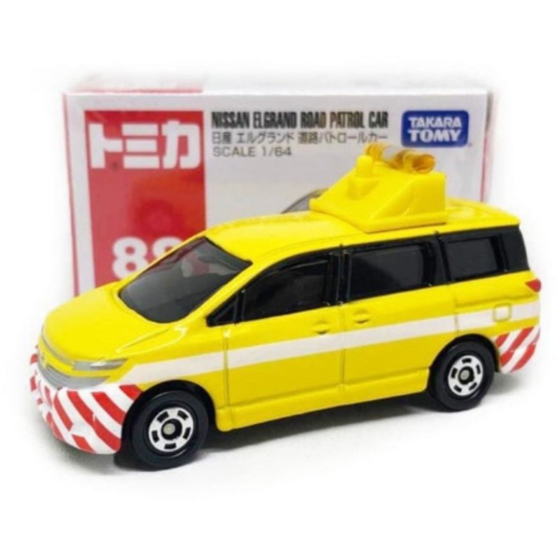 Tomica Reguler 88 NISSAN ELGRAND ROAD PATROL CAR TAKARA TOMY