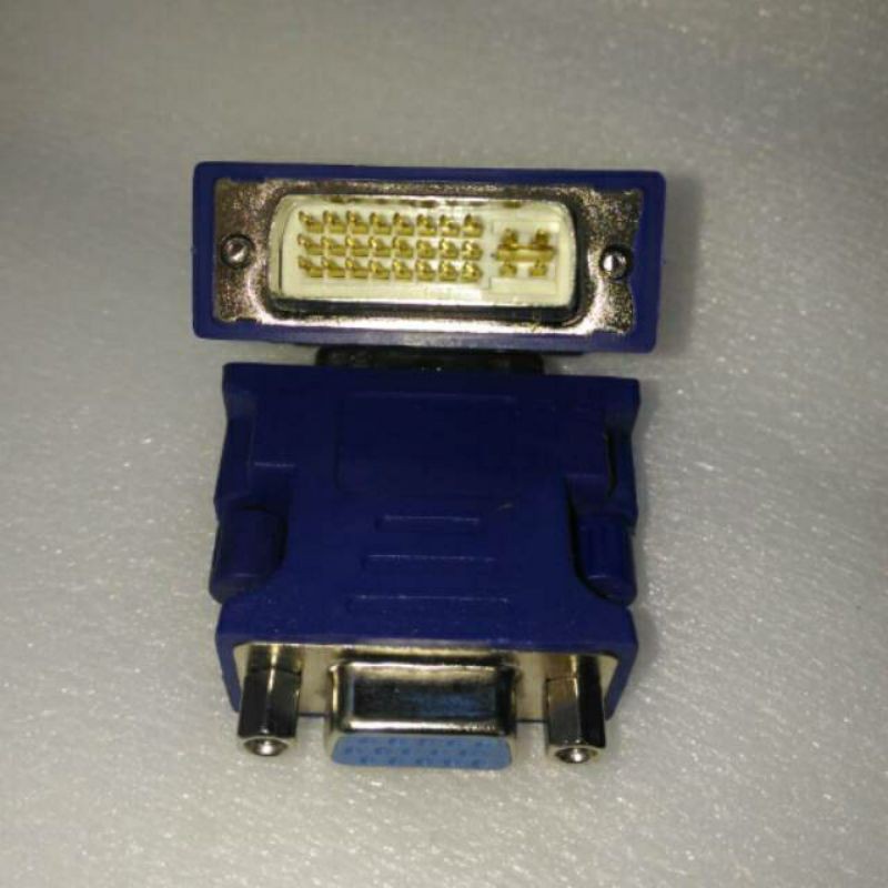 Gender/Konektor DVI 24+5 Male To VGA Female 15Pin