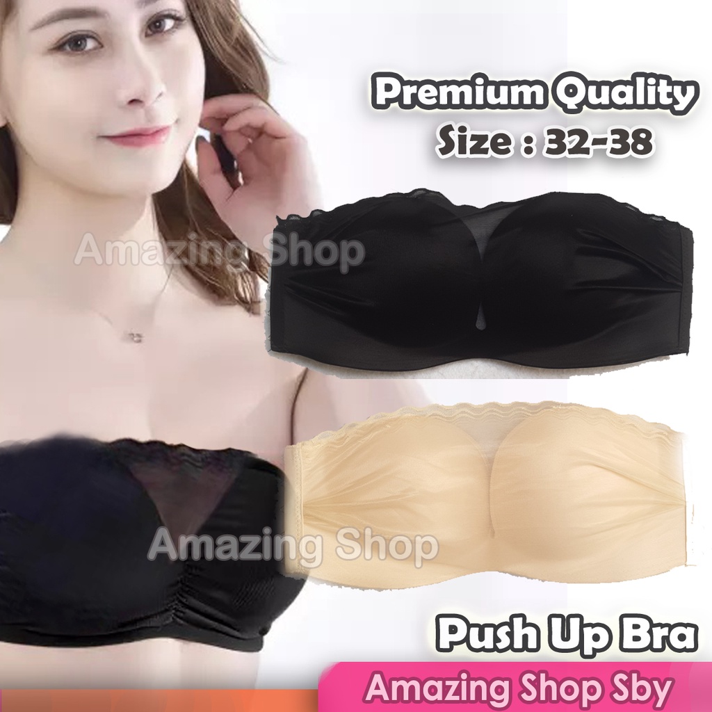 BH Bra Push Up Premium Import dengan Busa Lembut dan Tali lepas Pasang Amazing Shop SBY