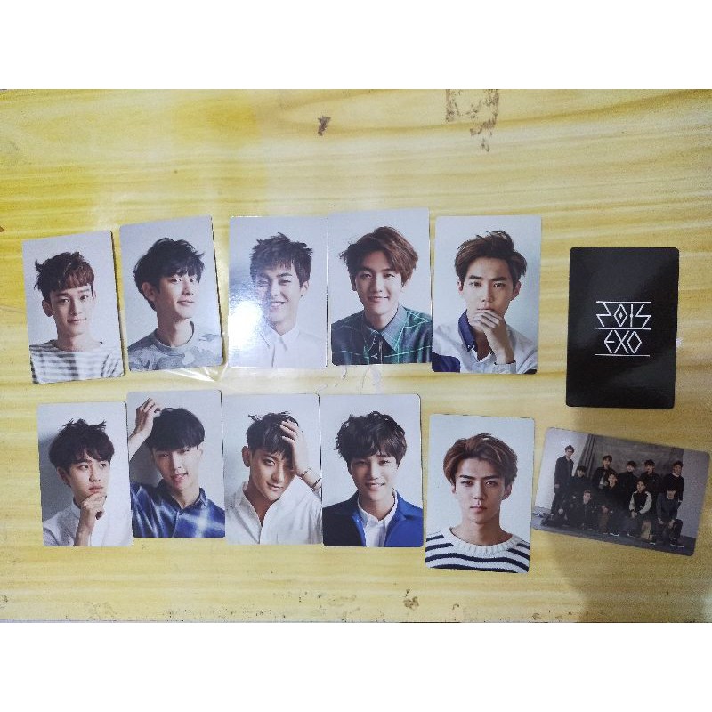 OFFICIAL EXO PHOTOCARD CALENDER DVD DIARY SEASON GREETING 2015 CHINA VERSI