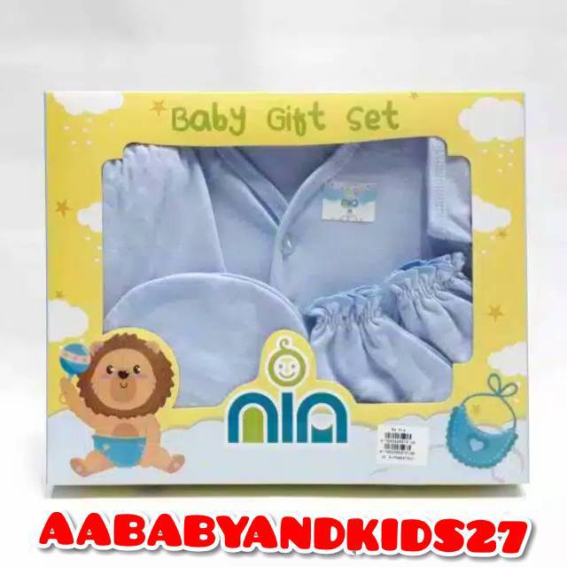 BABY SET NIA-KADO BAJU SET NIA-BABY SET NIA DUS-BAJU SET DUS MURAH MERIAH-KADO BAYI MURAH MERIAH