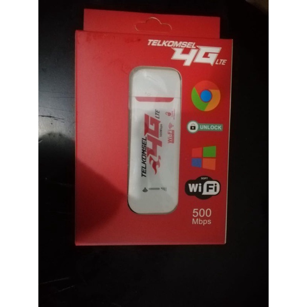 Modem Telkomsel 4G LTE (Unlock) - Up To 500mbps / Modem usb Telkomsel / Modem 4G Lte telkomsel