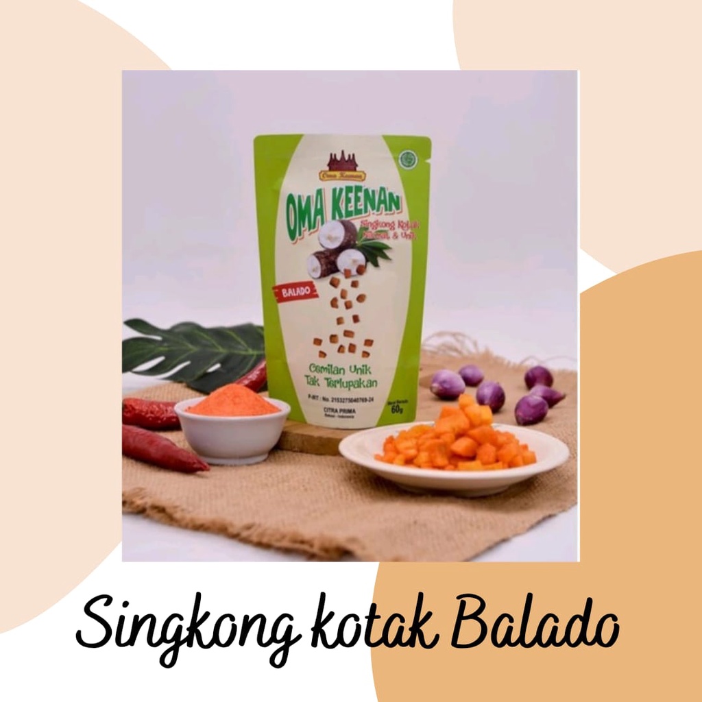 

Singkong Kotak Balado