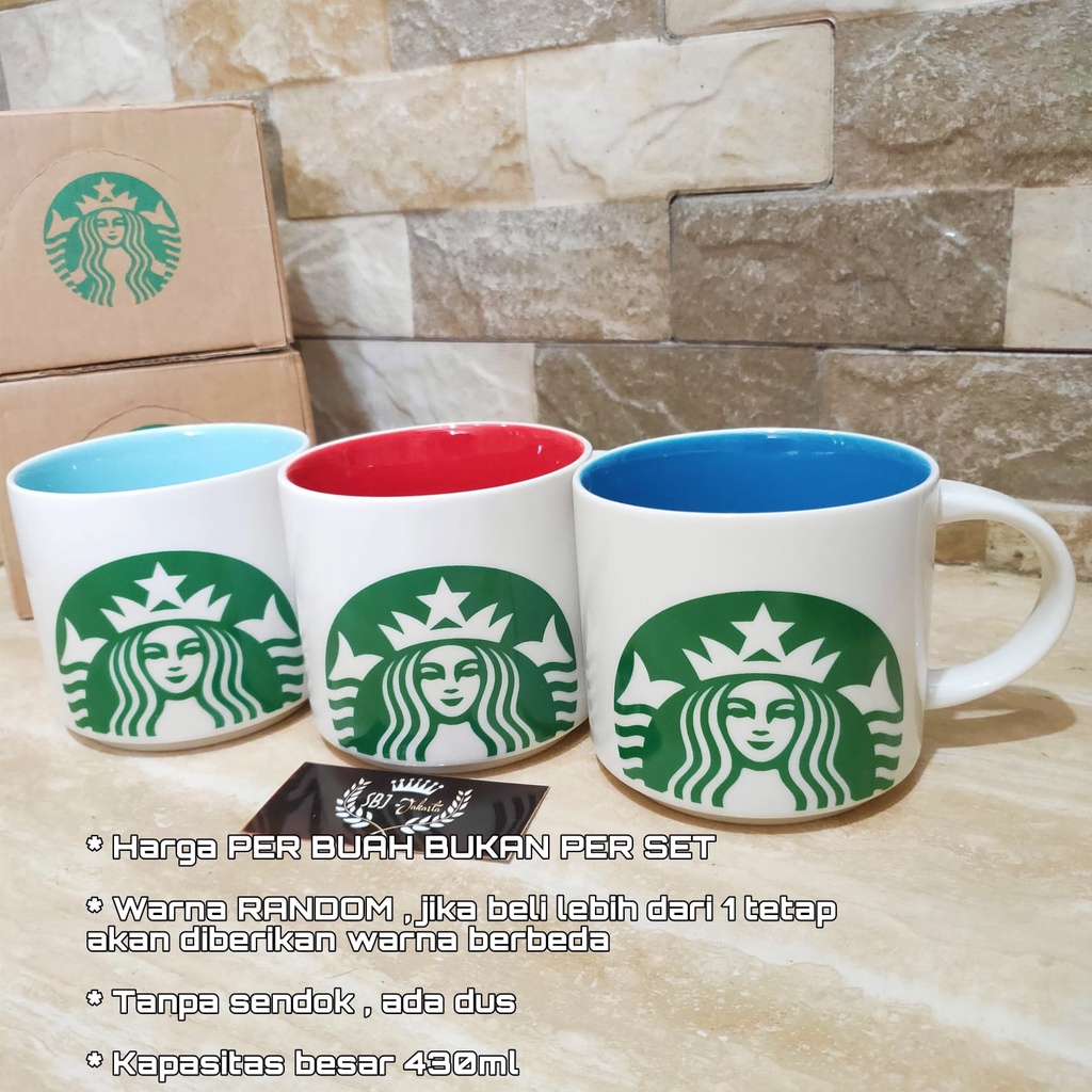 Cangkir Keramik Gift Set Ceramic Mug JUMBO 430 mL