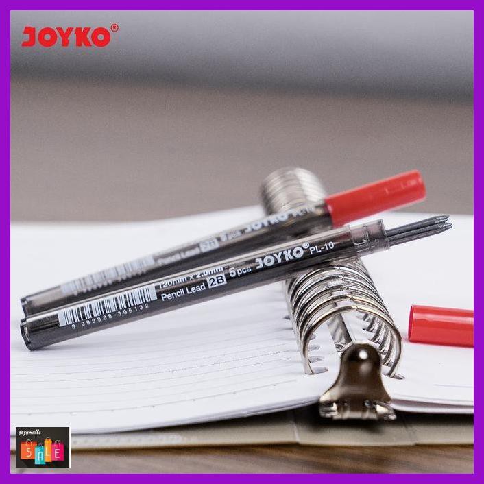 

Silutala- Pencil Lead / Isi Pensil Mekanik Joyko Pl-10 / 2B / 2.0 Mm -Ori.