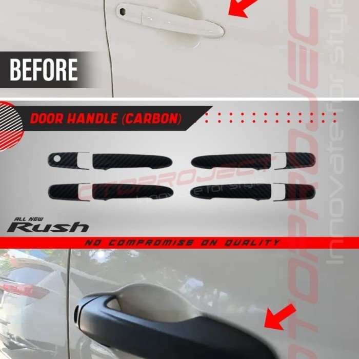 Otoproject Cover Handle All New Rush Terios Carbon Otoproject