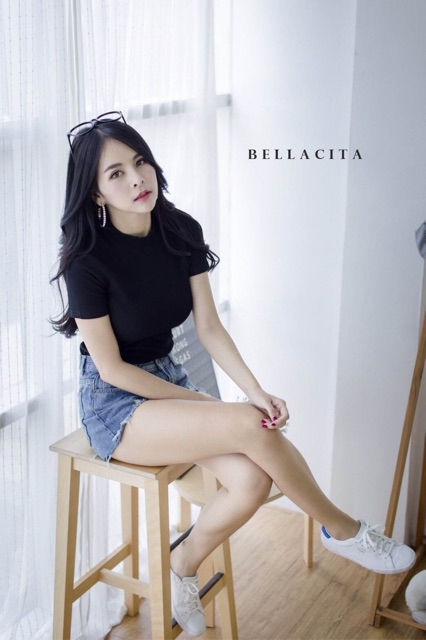 KAOS BELLACITA TURTLE NECK IMPORT BANGKOK (BJBLC5060)