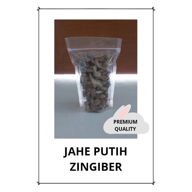 

100 GRAM GINGER JAHE PUTIH LOKAL KERING