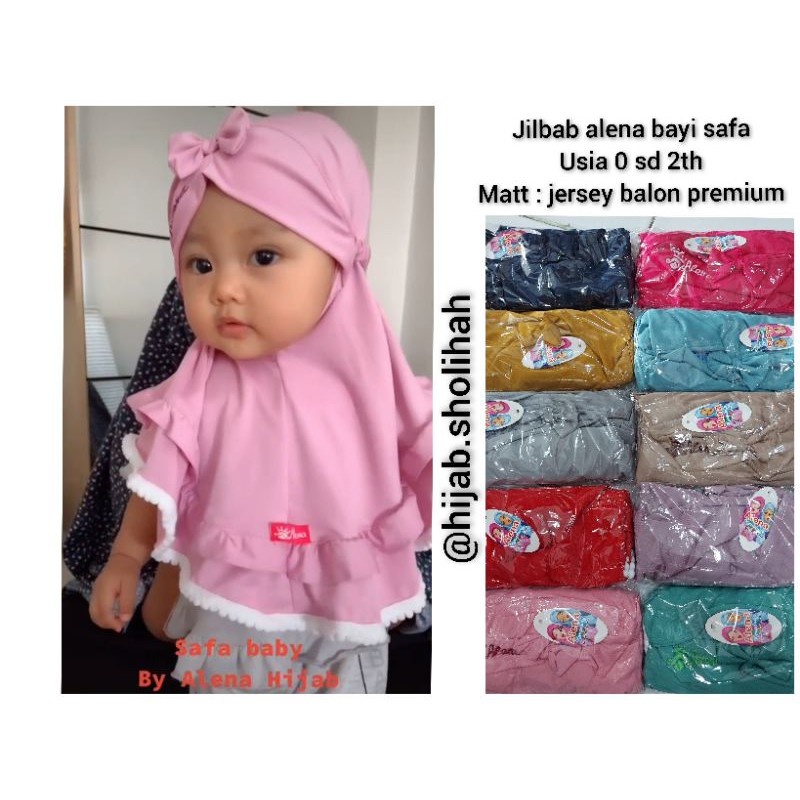 Jilbab Alena anak Bayi Safa