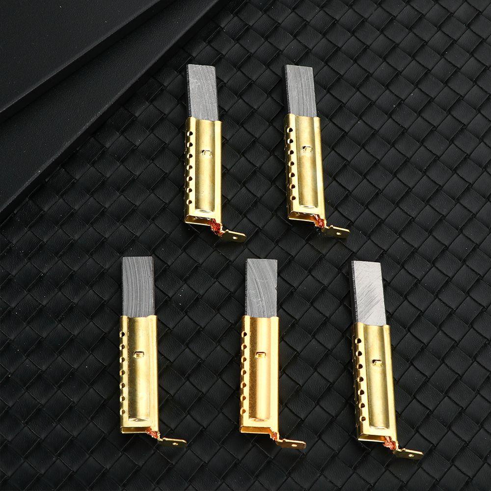 Populer1 /2/4pcs Carbon Brush Pengganti Untuk XQG60-1036E/XQG60-1026ES Industrial Vacuum Cleaner Rotary Alat Perkakas Tangan Carbon Brush Set