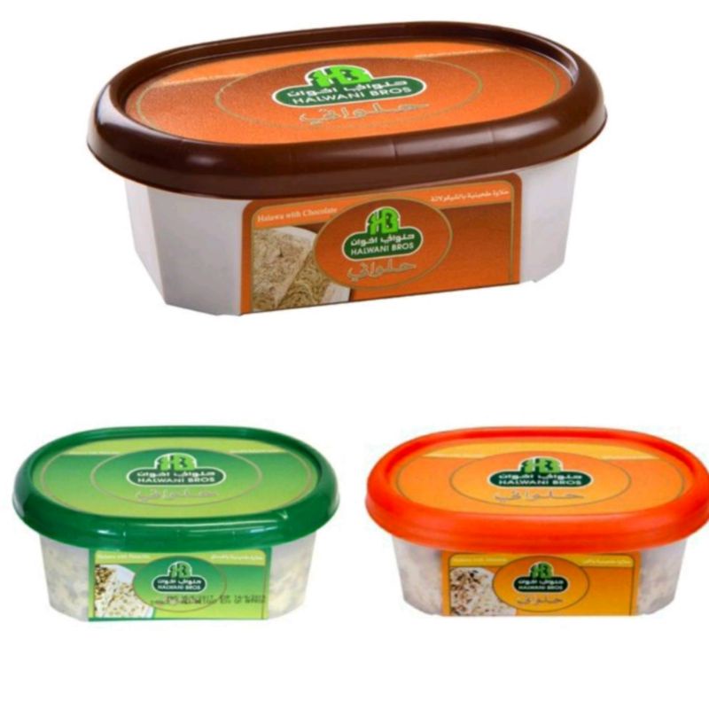 

Halawah Selai Roti Arab Halwani Bros 275gram Halawa Cemilan Timur Tengah Sesame Halva