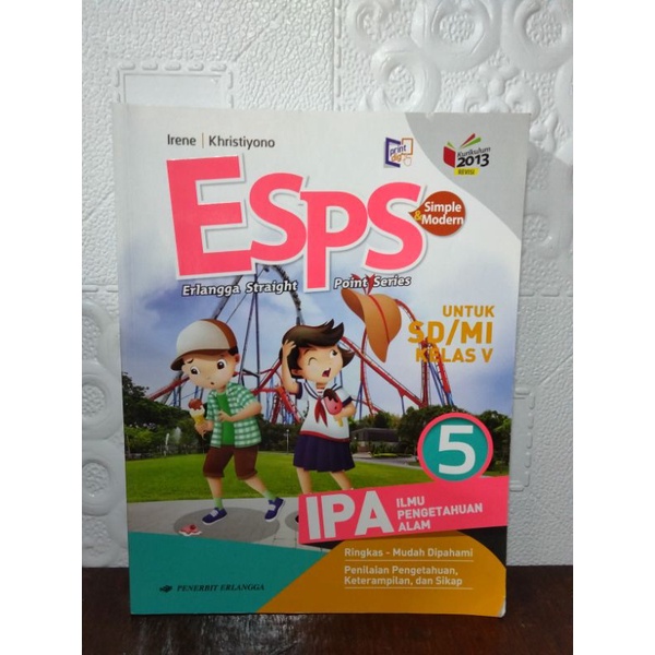 ESPS IPA SD KELAS 5 ERLANGGA
