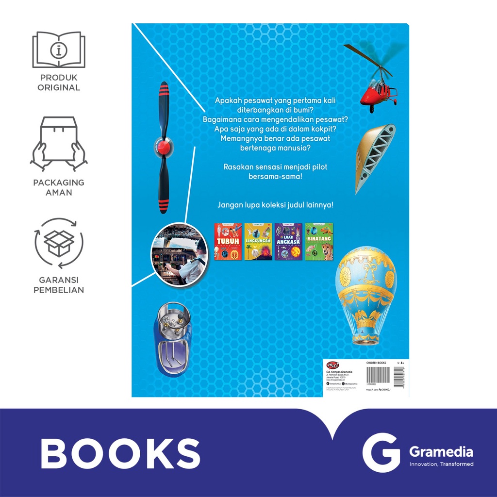Ensiklopedia Anak Kok Bisa, Ya?  Pesawat (Bill Gunston)-1