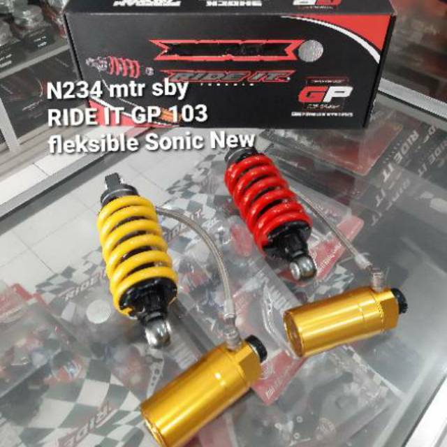 monoshock tabung RIDE IT GP 103 Fleksible Sonic New Supra gtr