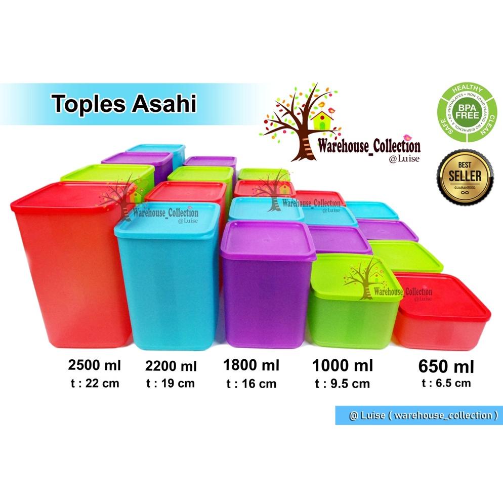 TOPLES CALISTA ASAHI 2200ml / TOPLES TINGGI LARGE (L) / TOPLES SEMPRONG / dijual per-biji